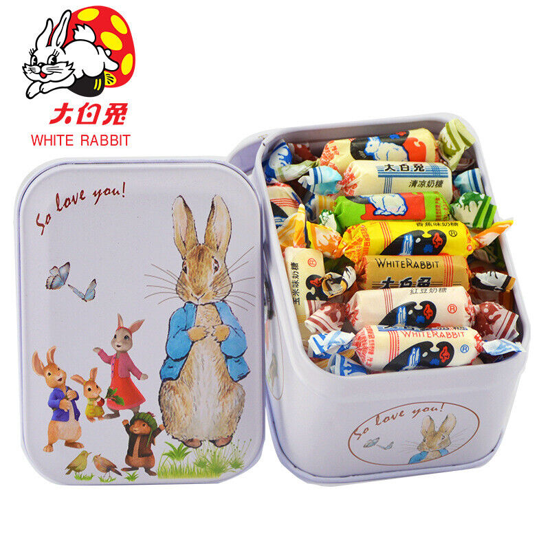 Guanshengyuan White Rabbit Milk Candy 114g exquisite gift box candy snacks