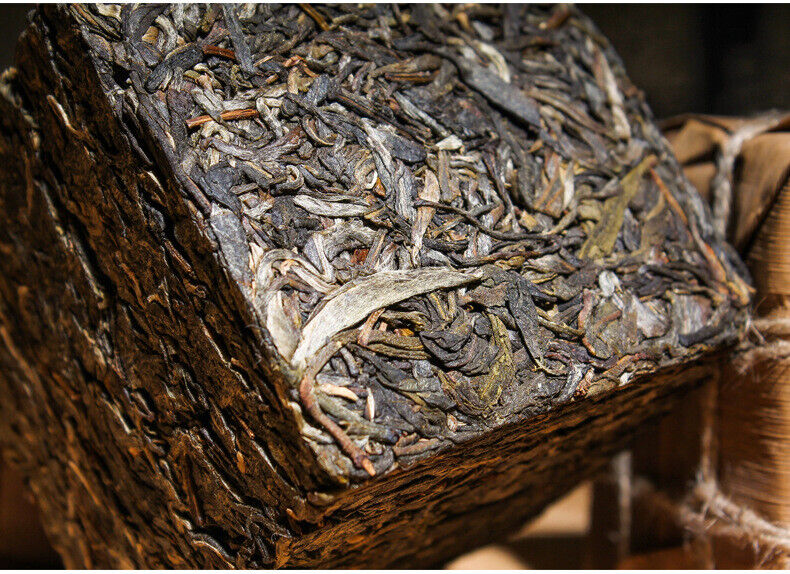 Natural Yunnan Pu'er Raw Tea Brick 500g Pu'er Raw Tea Brick Healthy Drink