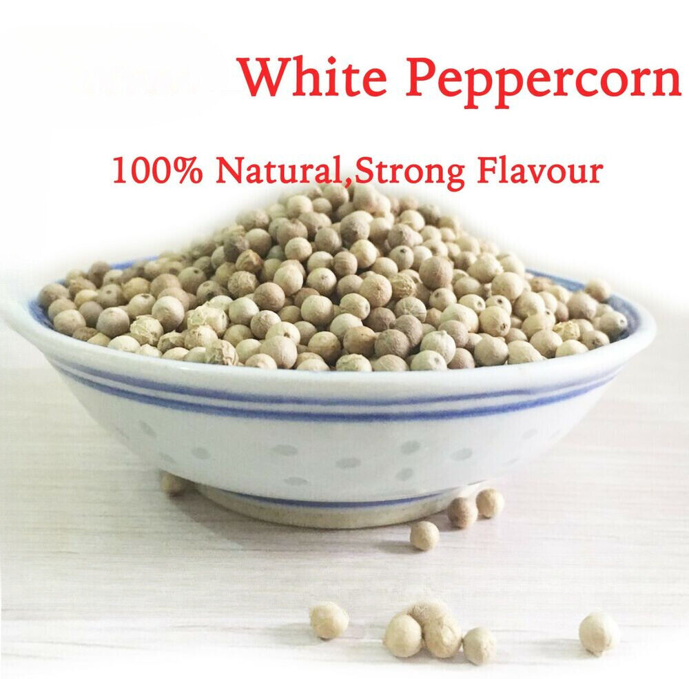HELLOYOUNG Hand picked White Peppercorn (Whole) 400G-hight piperine content Main image
