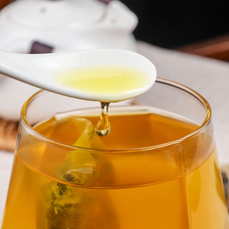Herbal Tea Three Remedy Blend Qing Qian Liu Leaf and Puerh Tea