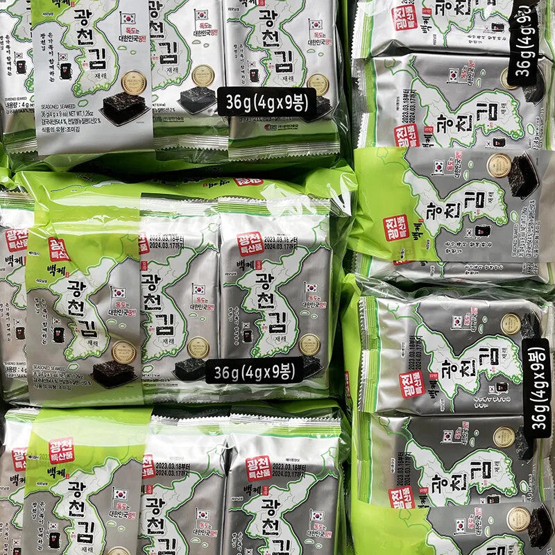 Seaweed Dried Sea Miyeo Ingredients 4g for 9 Servings Korean Food Secondary image