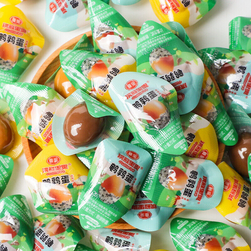 Ready-to-Eat Snack Braised Flavor Instant Snack Salted Quail Eggs Iron Eggs