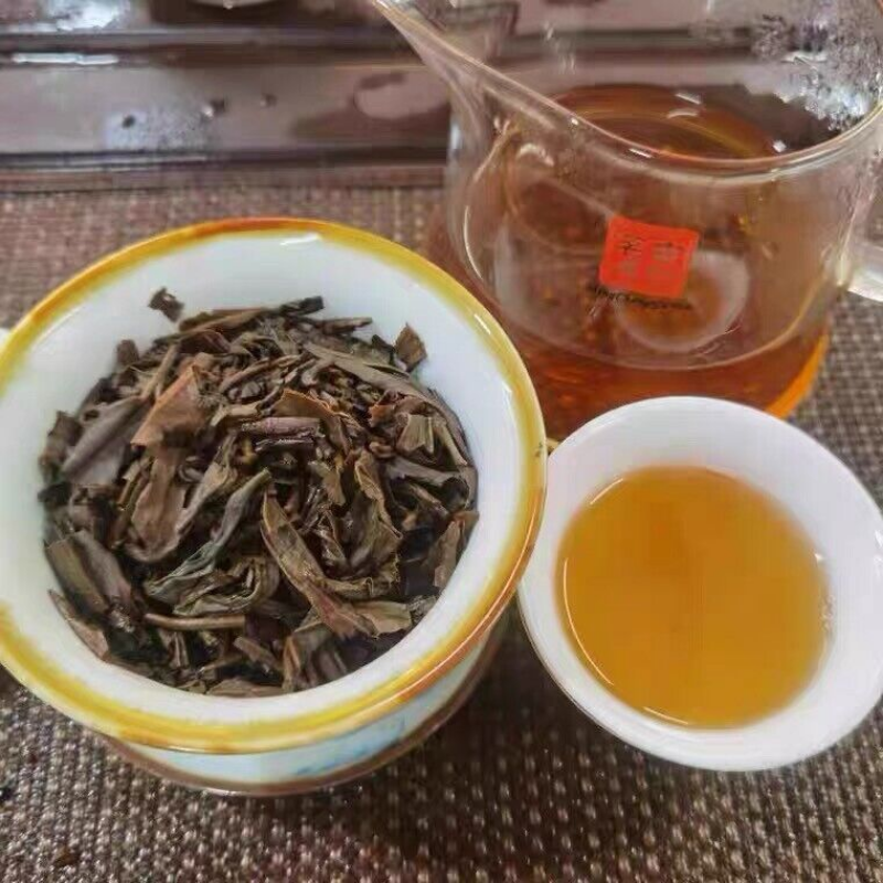 Menghai Organic Royal Appreciation Arbor Square Tea 200g Puer Brick