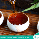 357g Pu-erh Cooked Tea Cake Ripe Tea Great Original Shu Pu'er Tea Made in China
