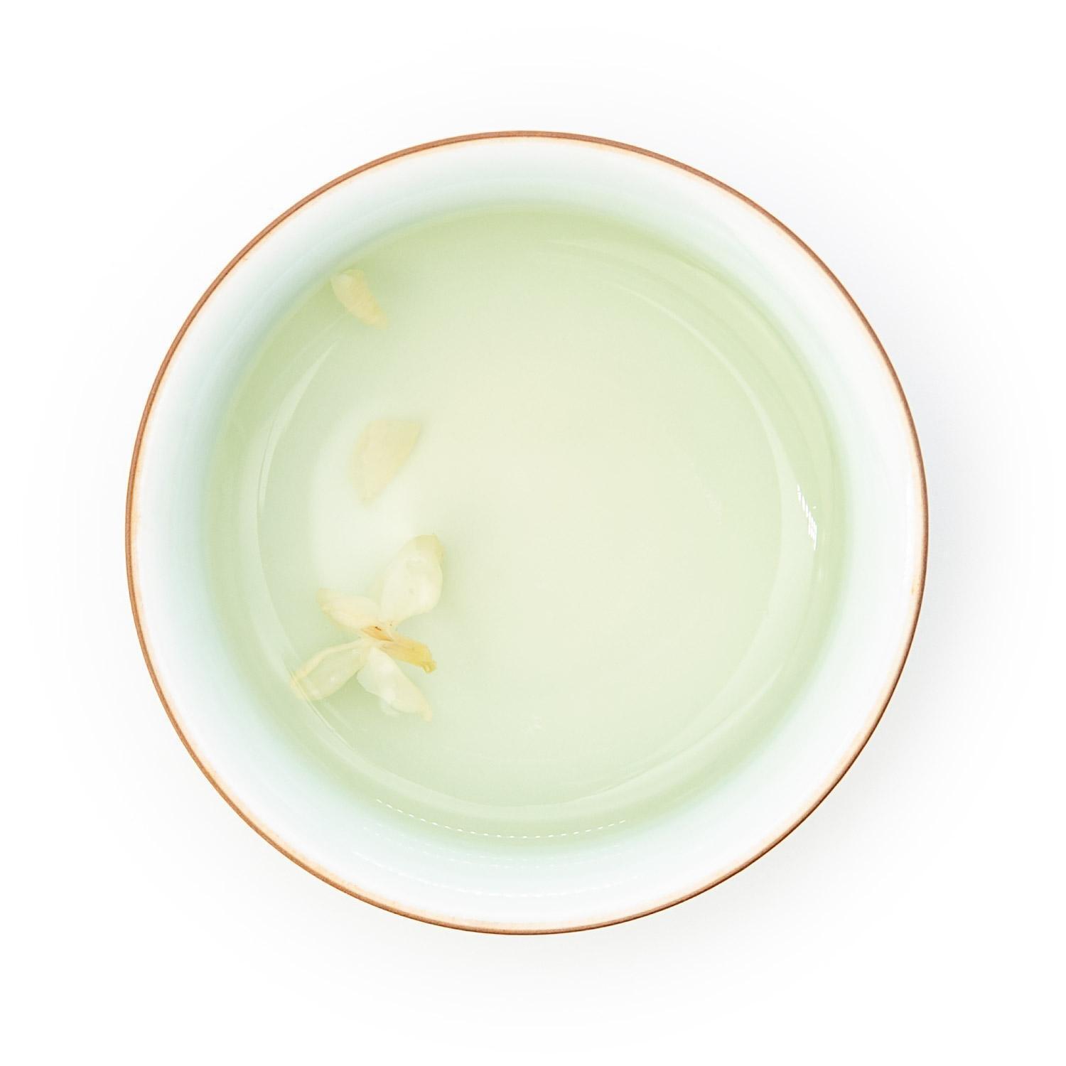 Yuqian 2nd Grade, Chinese Bitan Piaoxue Jamine Green Tea 100g