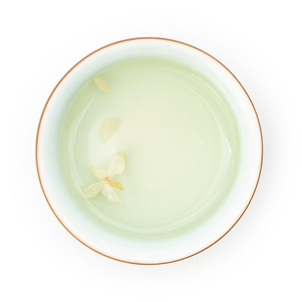 Yuqian 2nd Grade, Chinese Bitan Piaoxue Jamine Green Tea 100g