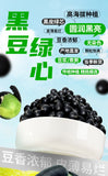 Green Heart Black Beans – Non-GMO Soybeans for Soy Milk & Bean Sprouts