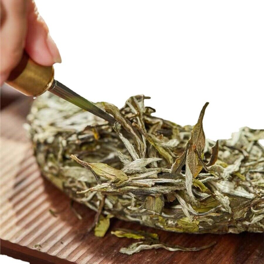 100g Fuding High Mountain Sunlight White Tea White Peony Tea Cake Floral Aroma Secondary image
