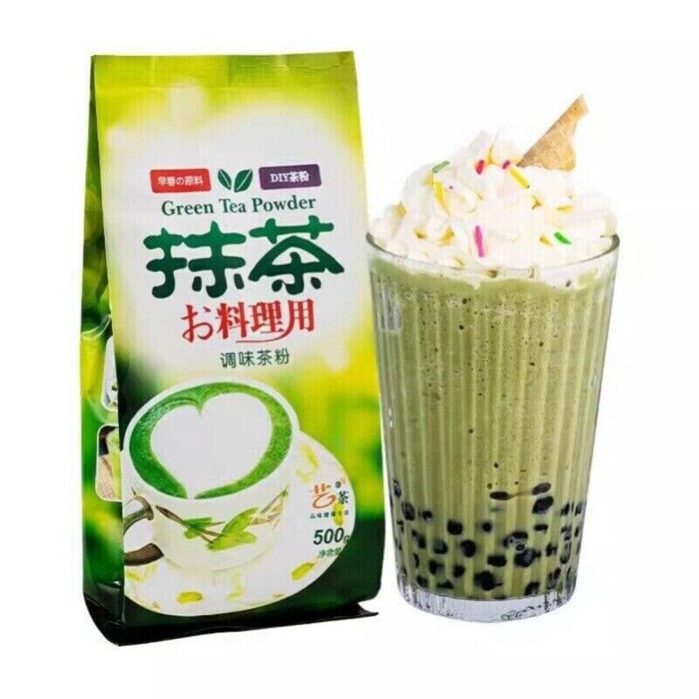 Matcha Powder, High-Quality Green Tea for Baking & Drinks 500g Main image