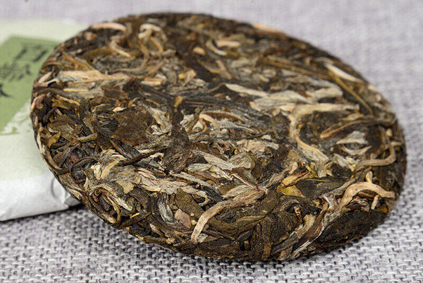 Pu-erh Tea Raw Tea Cake Bai Ling Golden Bud Raw Tea 100g Pu-erh Cake Tea