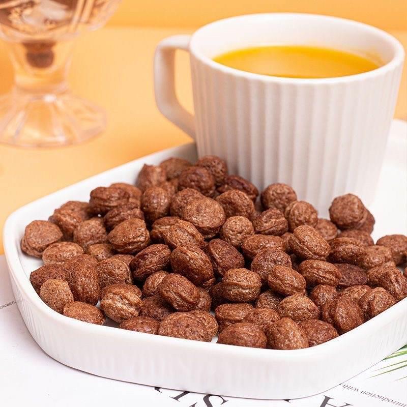 Cocoa Honey Puffs Zero Fat Low Calorie Cereal Instant Breakfast Snack Main image