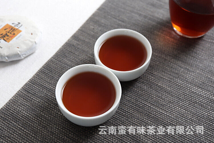 Yunnan Pu'er Menghai Ripe Tea 50g Small Cakes Scrapers Ripe Tea Cake