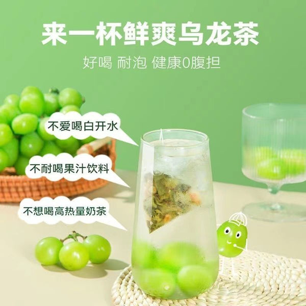 Grape Peach Oolong Tea Heavy Red Rose Flower Tea
