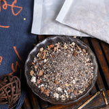 Okra Eight Treasures Tea with Ginseng Red Date Goji Herbal Tea for Men