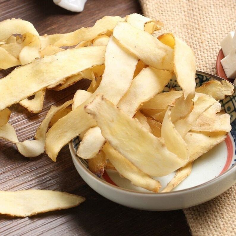 Dried Rhizoma Polygonati Odorati Fragrant Solomonseal Rhizome Yu Zhu Slice Main image