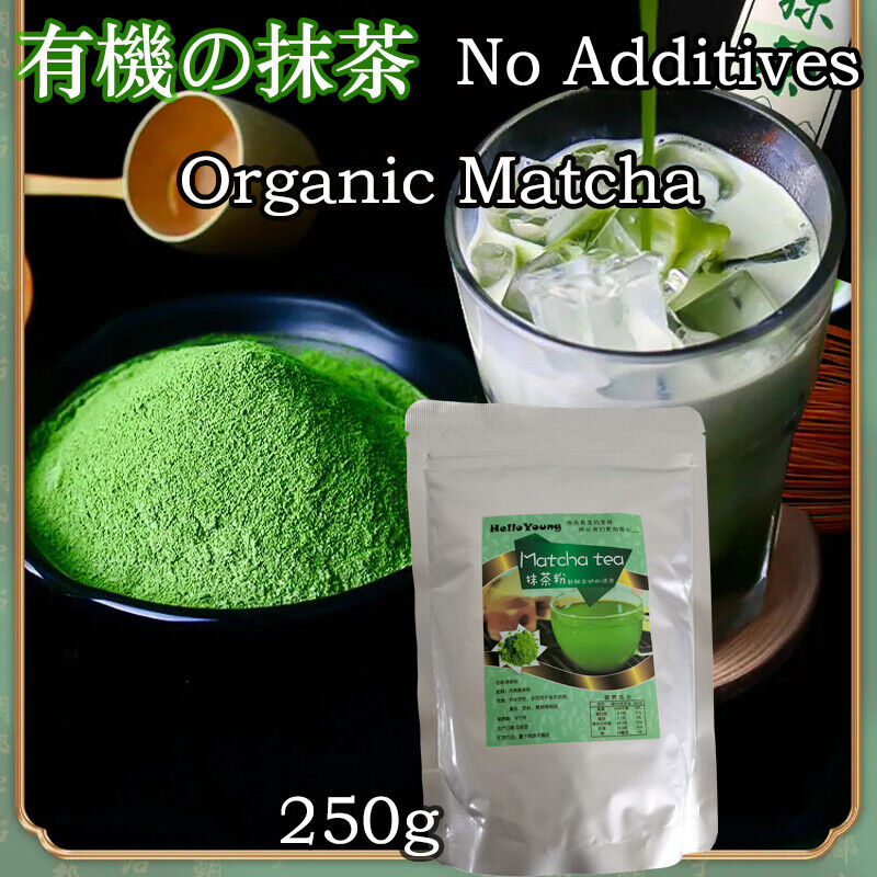 Getränk Matcha Grünteepulver Gewichtsverlust Backen Bio ohne Zusatz