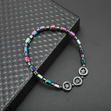 Jewelry Massage Stone Magnetic Therapy Bracelet Anklet Weight Loss Health Care
