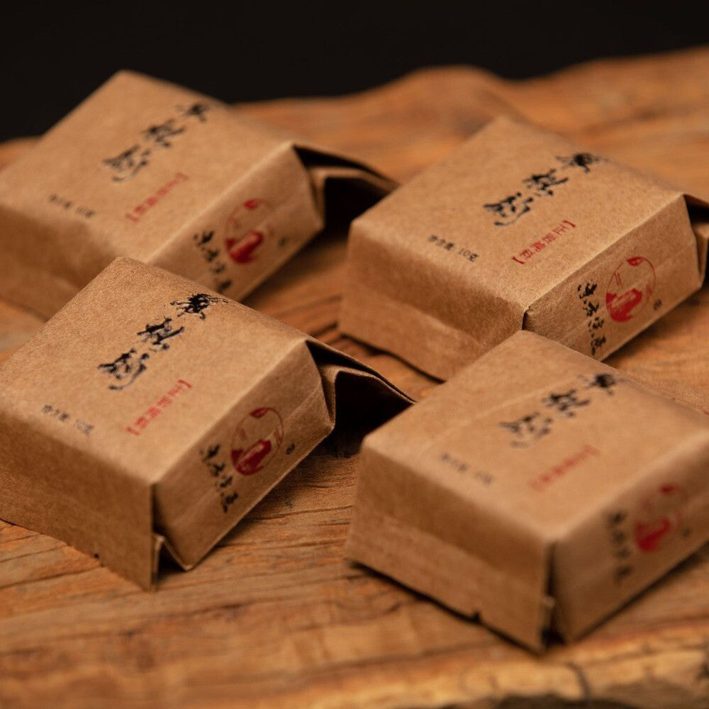 Wuyi Old Bush Shui Xian Da Hong Pao Rougui Tea Combo 10 Infusions Premium Main image