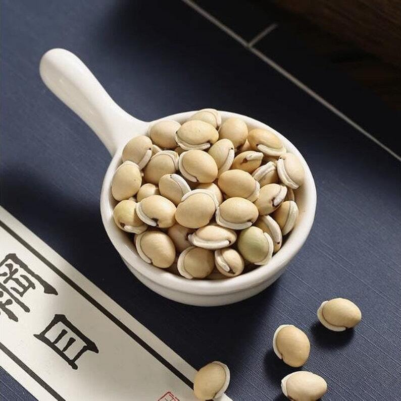 White Lablab Bean Dolichos Lablab White Hyacinth Bean  Lablab Album