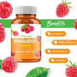 Daily Probiotic Gummies-5Billion CFU Extra Strength Probiotic Supplement 60 Pcs