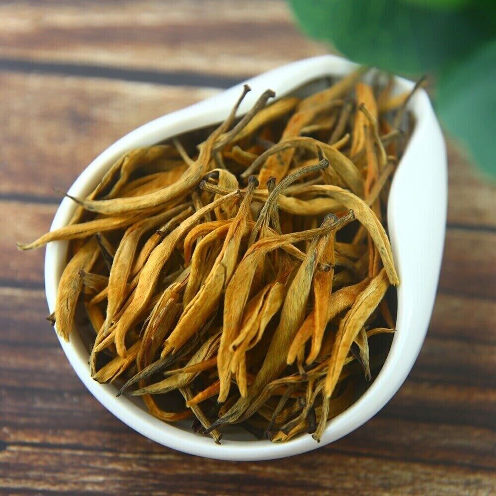 Yunnan Dian Hong Jinya Golden Monkey Black Tea 100g Premium Loose Leaf