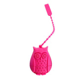 Tea Strainer Silicone Filter Coffee Tea Infuser Useful Owl Loose Tea Diffuser