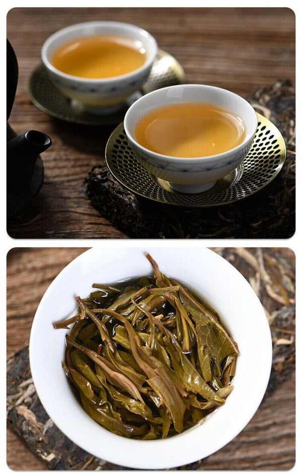 Pu'er Tea Raw Tea Brick 250g Puerh Raw Tea Mint Pond