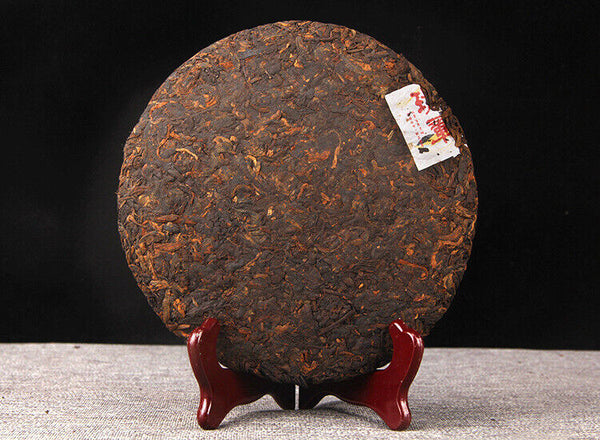 Puerh Tea Yunnan Menghai Pu'er Ripe Tea Cake Banzhang Ripe Tea 云南勐海陈香普洱熟茶饼班章熟茶