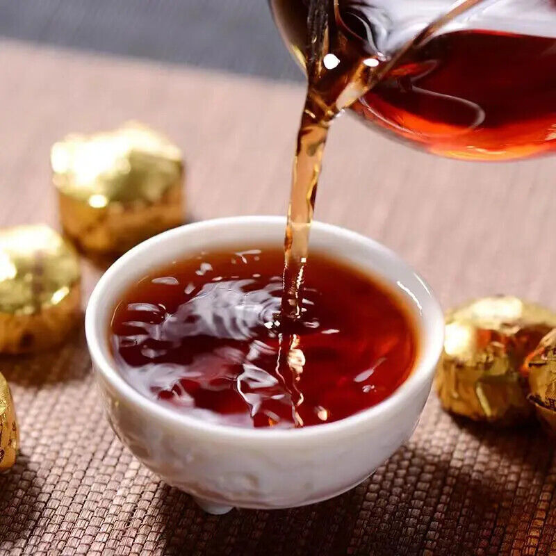 Yunnan Pu 'er Xiao Tuo Tea Waxy Fragrant Ripe Pu'er Tea Glutinous Rice Fragrant