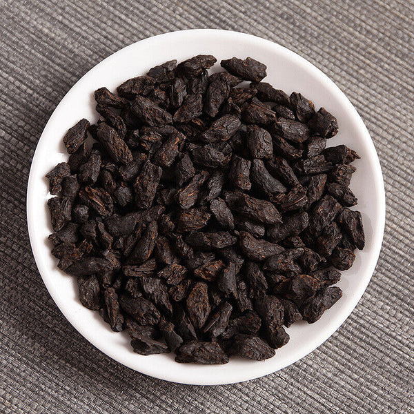 Yunnan Puerh Menghai Ripe Tea Jasmine Tea Fossil 500g Tin