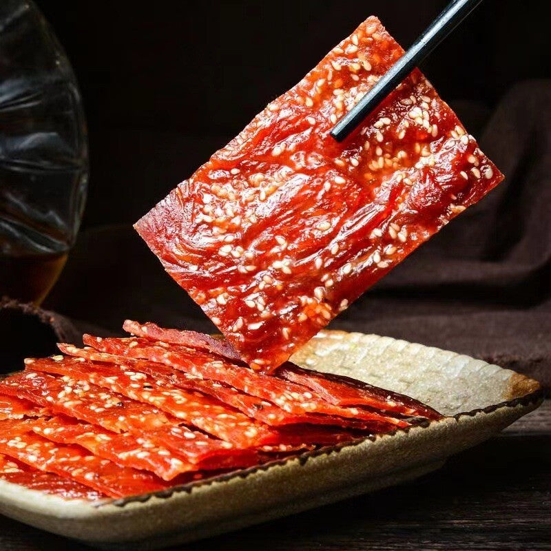 Specialty hand torn dried meat jerky, New Year snacks, casual snacks
