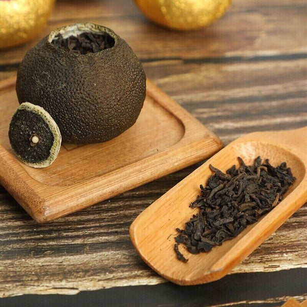 Xinhui Tangerine Peel Pu-erh Tea Tianma Premium Loose Leaf Aged Citrus Aroma
