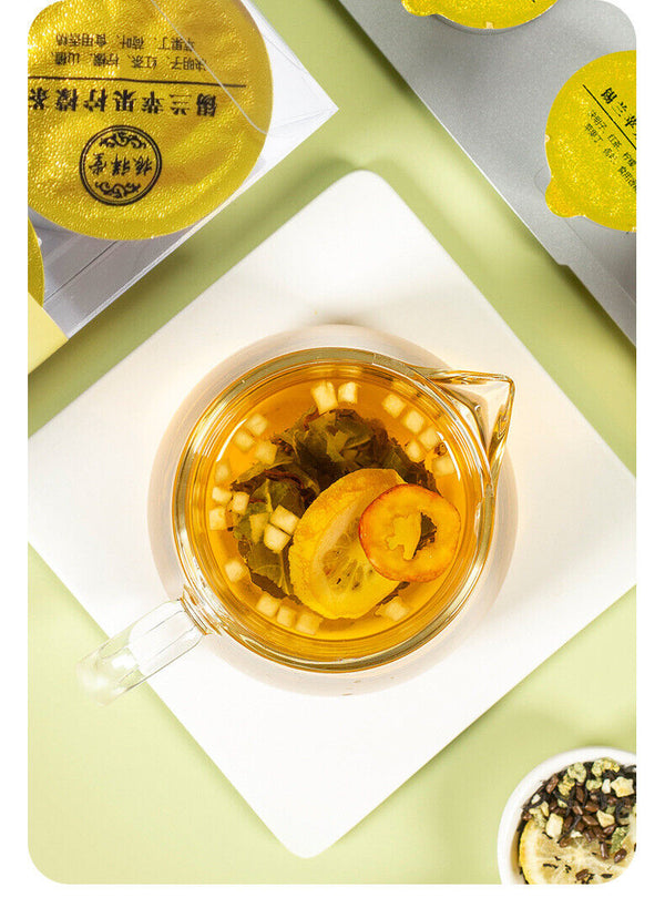 Ceylon Apple Lemon Tea True Fruit Grain Fruit Tea Flower Grass Combination Tea