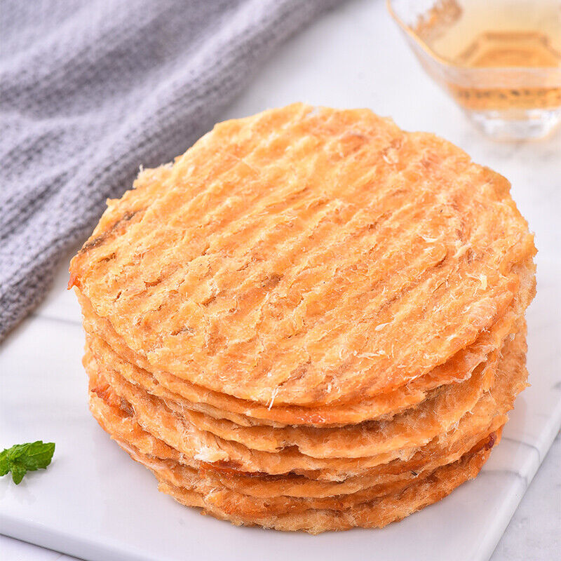 Grilled Cod Fillets Dried Fish Slices Ready-to-eat Snacks Seafood 250g/500g