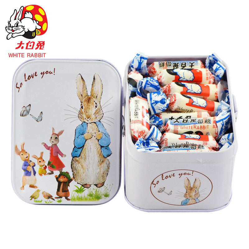 Guanshengyuan White Rabbit Milk Candy 114g exquisite gift box candy snacks Main image
