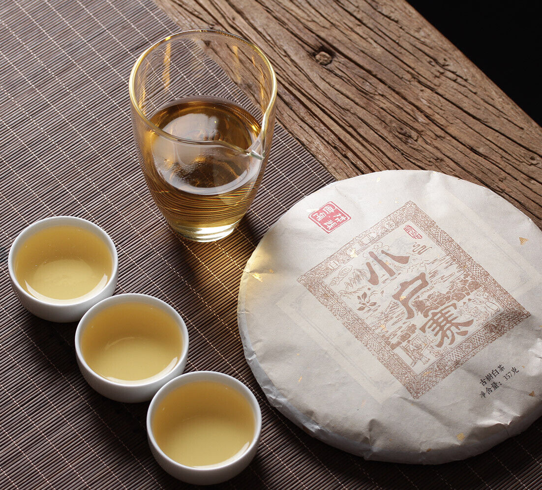 357g Yunnan Ancient Tree Xiaoduosai White Tea Alpine Sun-Dried White Tea Cake Secondary image