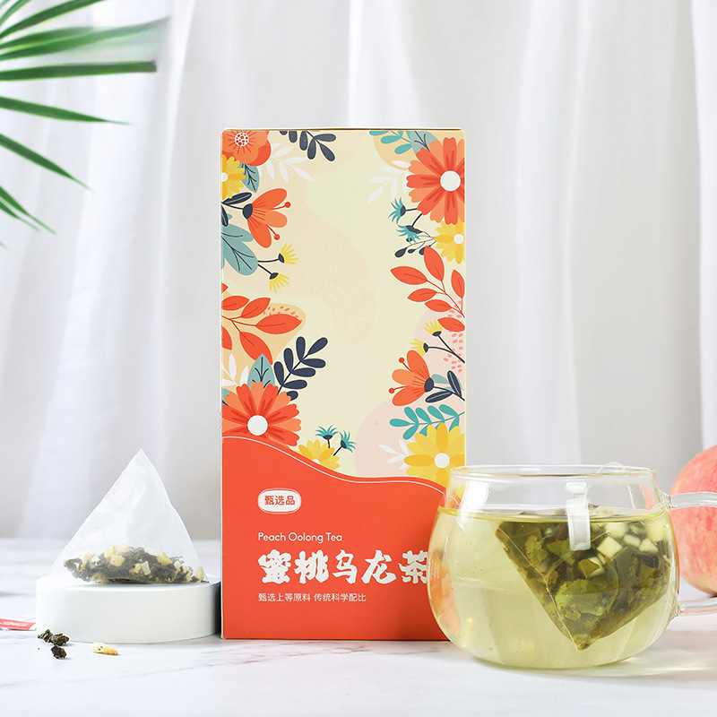 Honey Peach Oolong White Peach Oolong Tea Flower Fruit Grain Bag Cold Soaked Tea Secondary image
