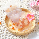 15g*20bags Peach Gum Soap Horn Snow Swallow Small Packaging Peach Gum Brushed