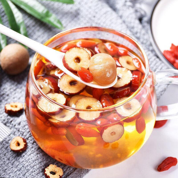 Muse Combination Flower Tea Health Tea Wanming Longan Red Dates Wolfberry Tea