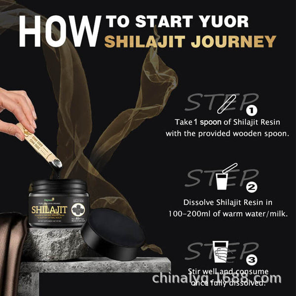 Himalayan Shilajit Resin Xilaizhi Paste Mineral Resin Paste 30g