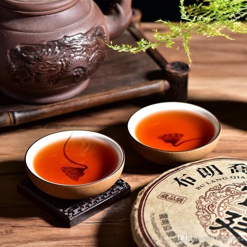 Pu'er Tea Menghai Gold Tea Cake Tribute Pu'er Tearipe Puer Puer Honey Sweet 357g