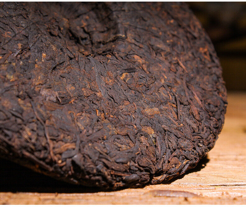 Puerh Ripe Tea Old Banzhang Ripe Tea Cake 357g Pu'er Tea Yunnan Pu'er Tea Cake