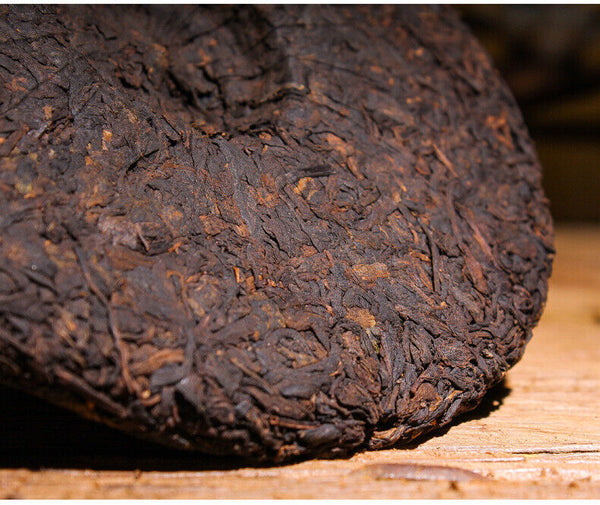 Puerh Ripe Tea Old Banzhang Ripe Tea Cake 357g Pu'er Tea Yunnan Pu'er Tea Cake