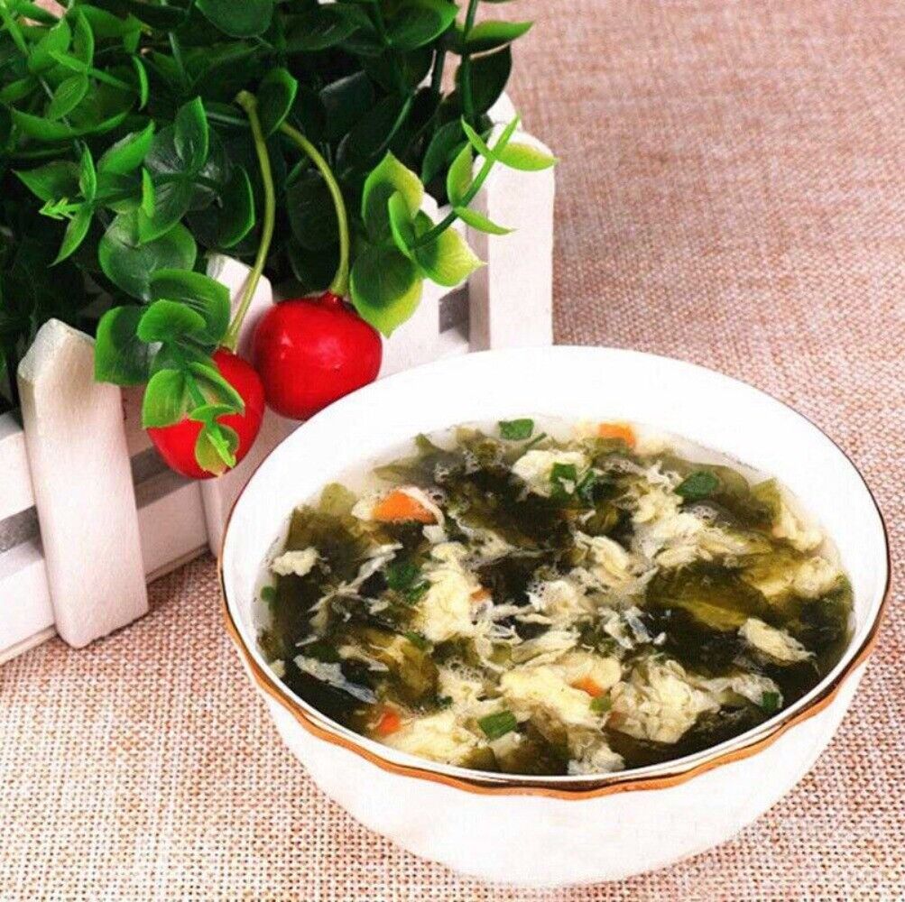 Instant Vegetable Egg Soup Freeze Dried Delicious Light Meal 1 Pack Premium