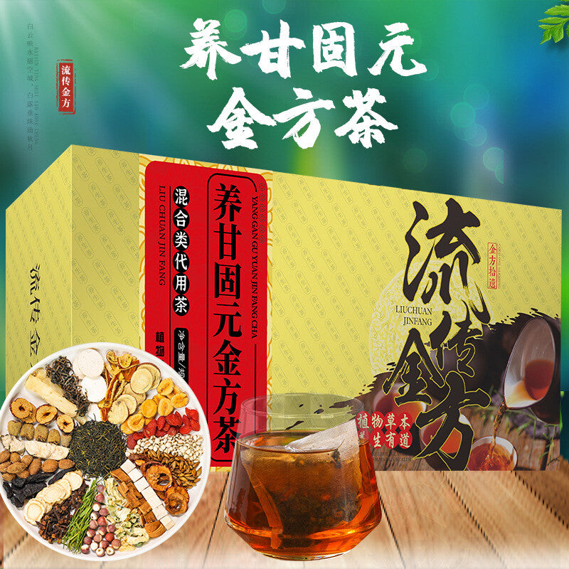 Nourishing Glycolic Gold Formula Tea 30 Individually Wrapped Teas