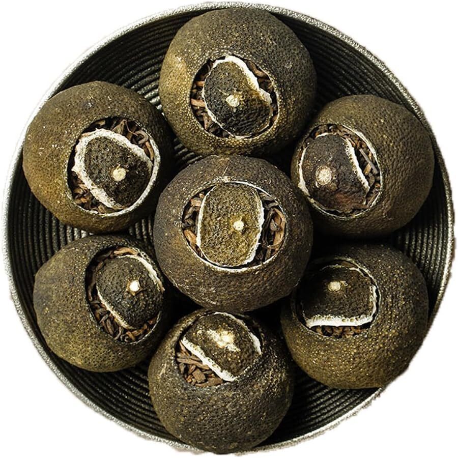Dian Mai Pu'er Tea, Special Package with Citrus in 250g, Processed in Main image