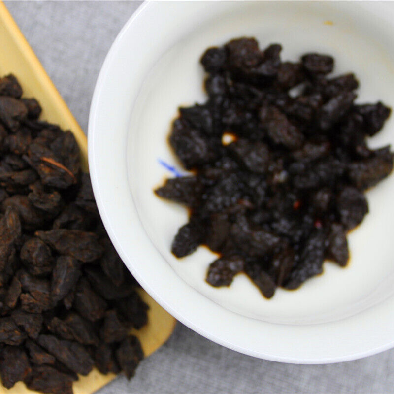 Yunnan Pu'er Tea 500g Cloth Bag Tea Fossil Menghai Ripe Tea Pu'er