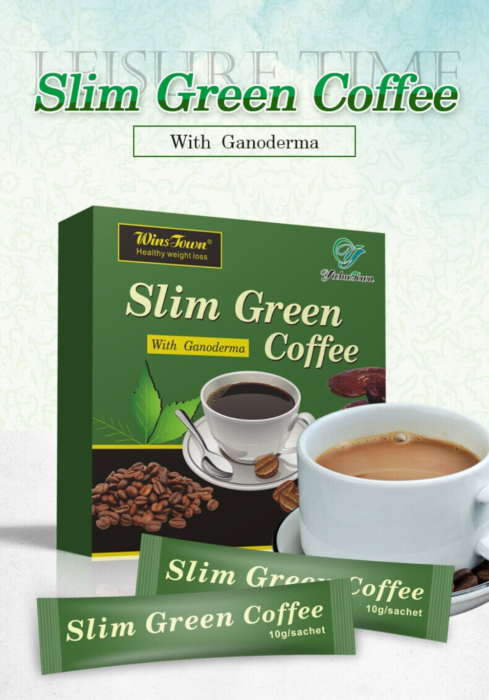 Slimming Green Coffee Diet 10gx18 Instant Weight Loss Herbal