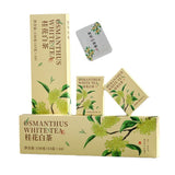 Floral Aged Shoumei Tea Cakes Luxury Gift Box Fuding Osmanthus White Tea