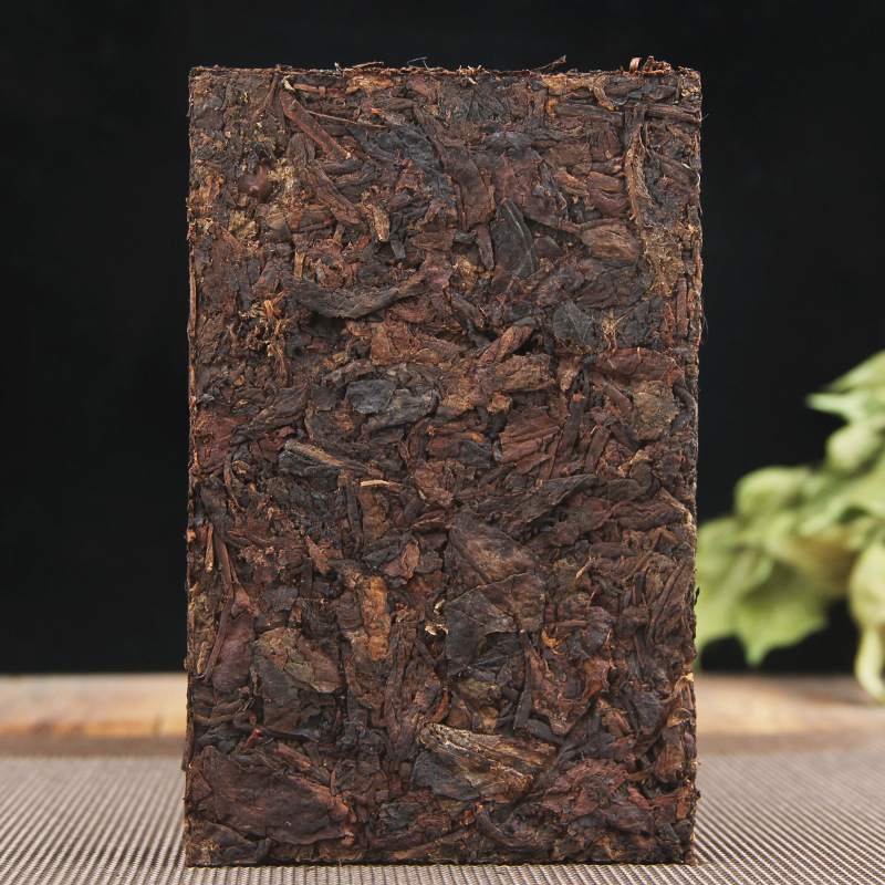 Puerh Tea Ripe Tea Brick Tea Date Fragrant Brick Big Leaf Old Tea Tea Secondary image